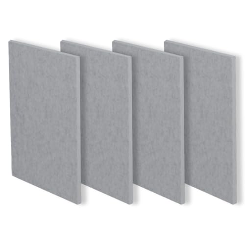 Timber Acoustics® Mute Board – Acoustic Sound Absorption Panels | 1 x 3 ft | Set of 4