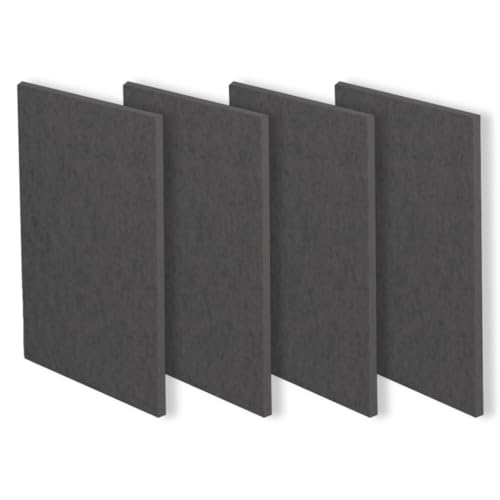 Timber Acoustics® Mute Board – Acoustic Sound Absorption Panels | 1 x 3 ft | Set of 4