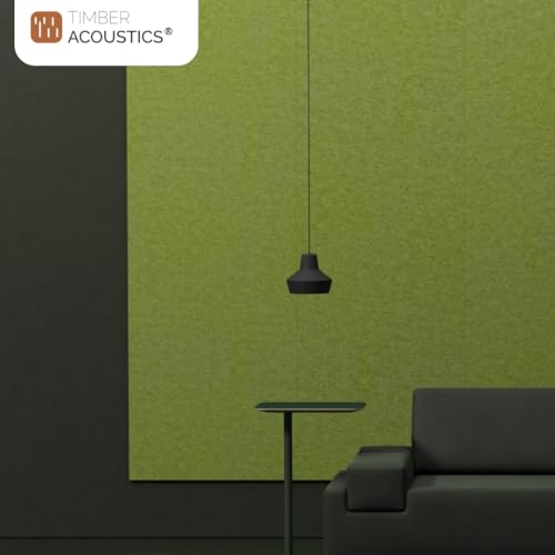 Timber Acoustics® Mute Board – Acoustic Sound Absorption Panels | 1 x 3 ft | Set of 4
