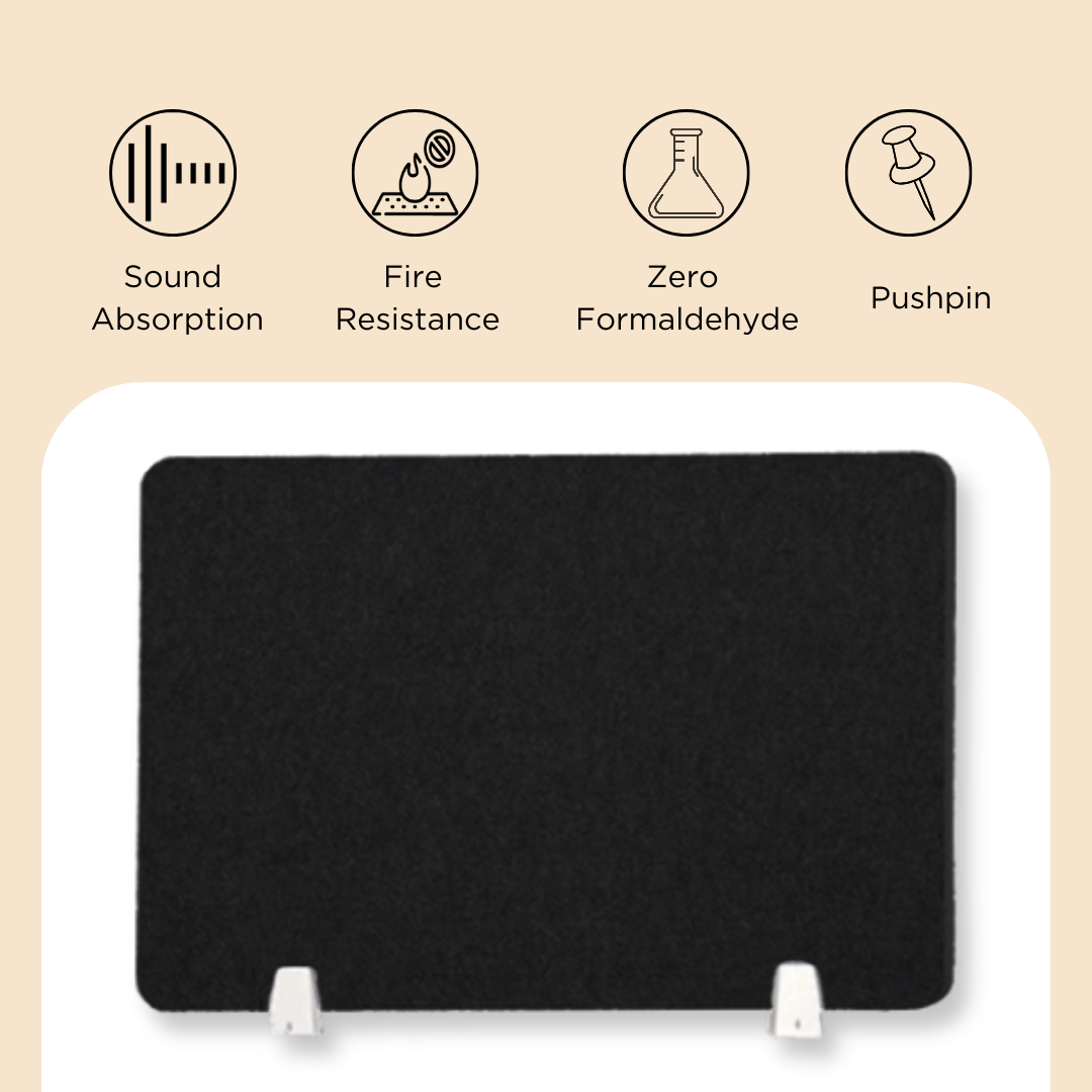Timber Acoustics Acoustic Desk Divider (16” x 24”)