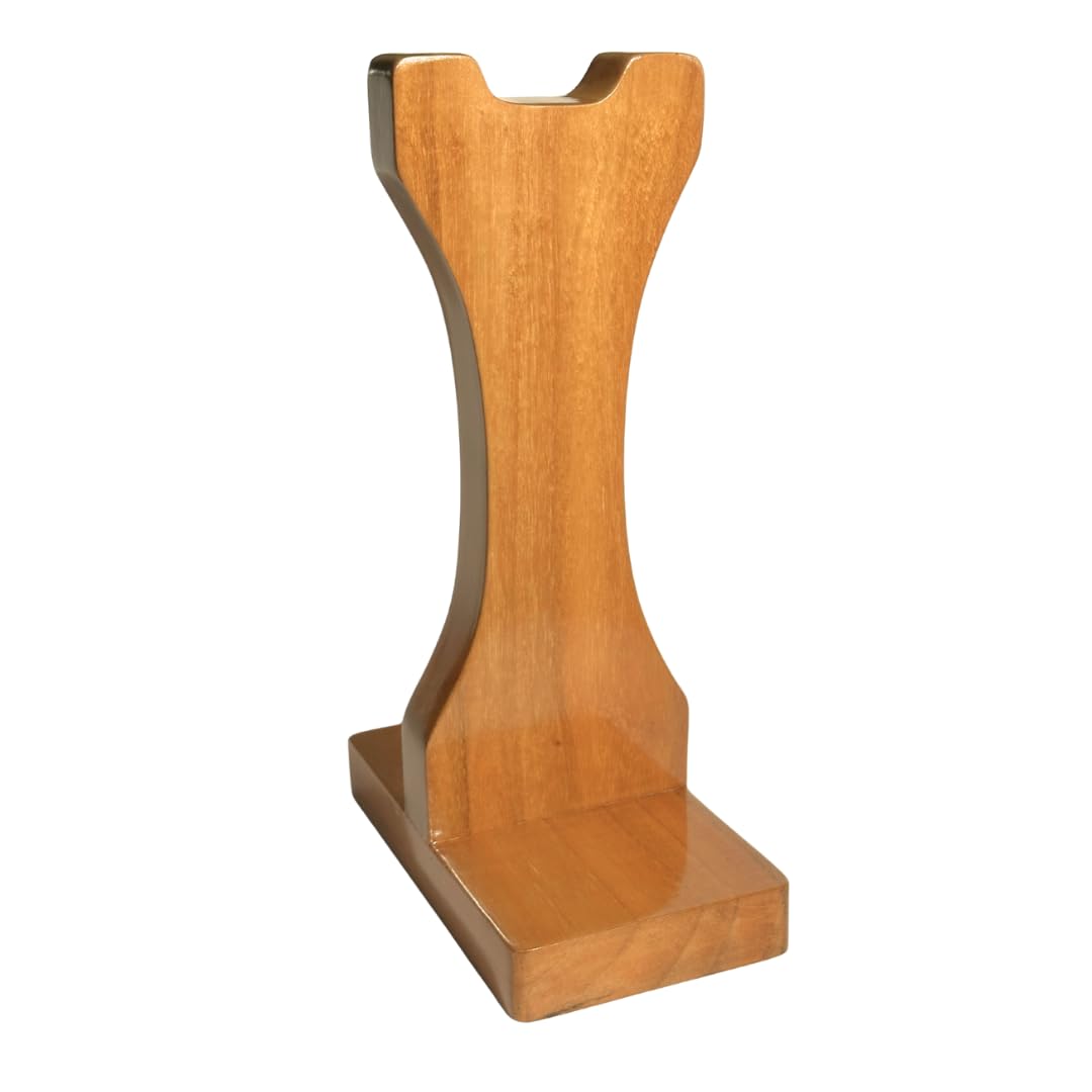 Wooden Headphone Stand for Over-Ear & On-Ear Headphones, Universal Headset Organizer