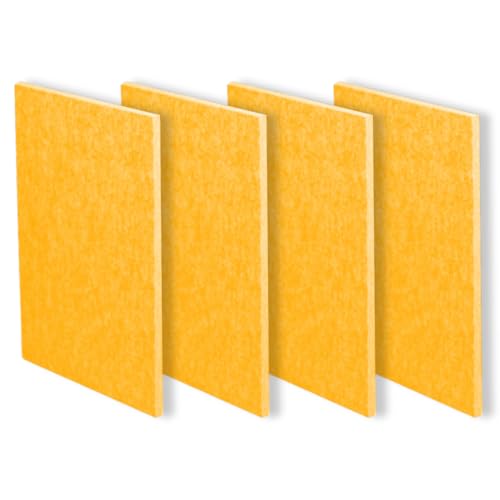 Timber Acoustics® Mute Board – Acoustic Sound Absorption Panels | 1 x 3 ft | Set of 4