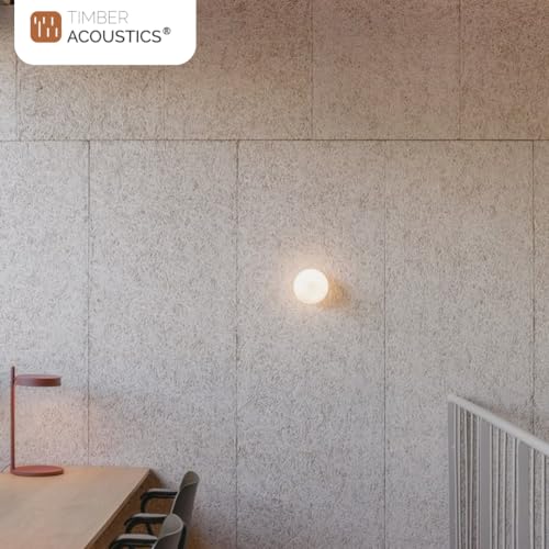 Timber Acoustics® Mute Board – Acoustic Sound Absorption Panels | 1 x 3 ft | Set of 4