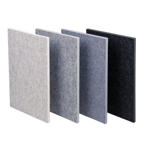 Timber Acoustics® Mute Board – Acoustic Sound Absorption Panels | 1 x 3 ft | Set of 4