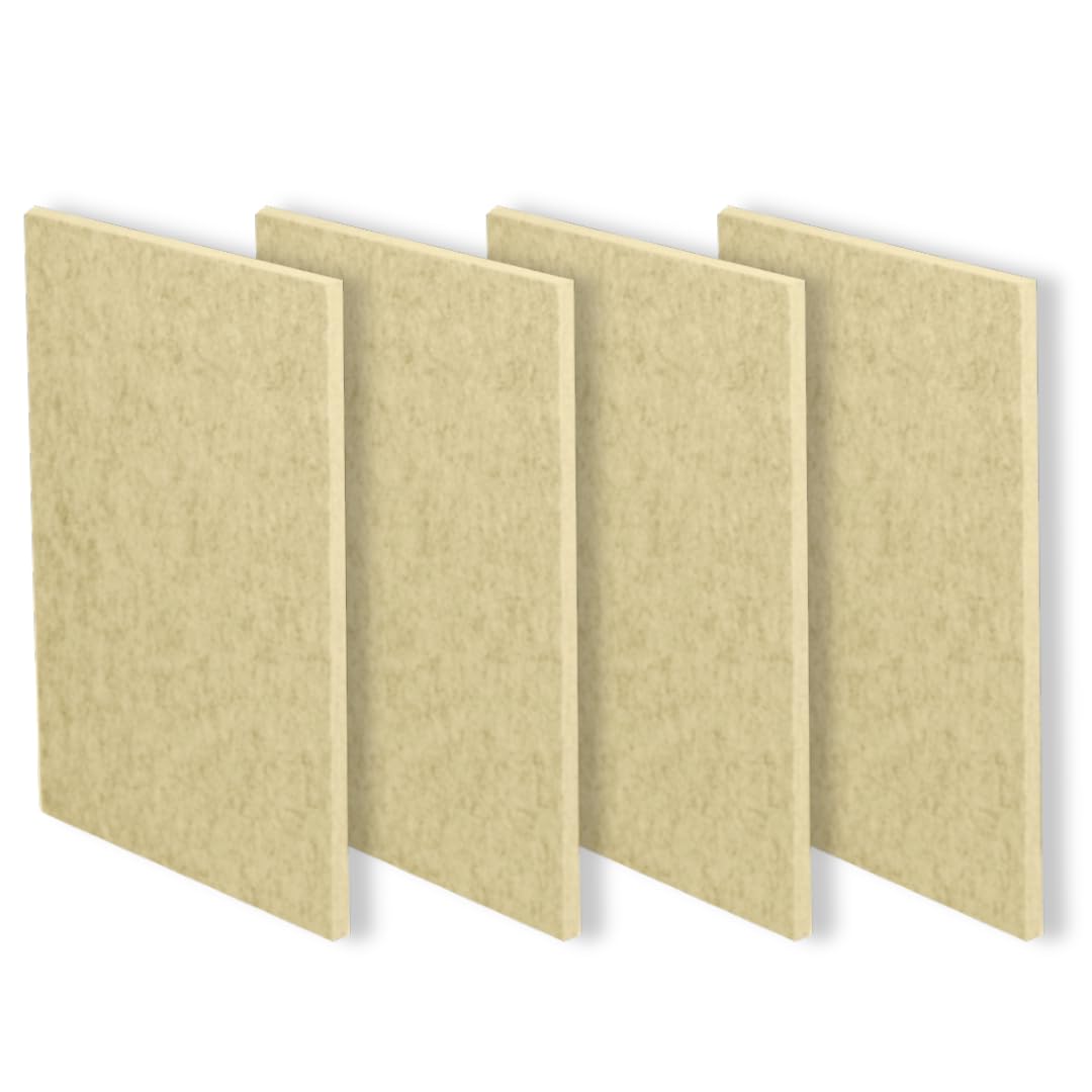 Timber Acoustics® Mute Board – Acoustic Sound Absorption Panels | 1 x 3 ft | Set of 4