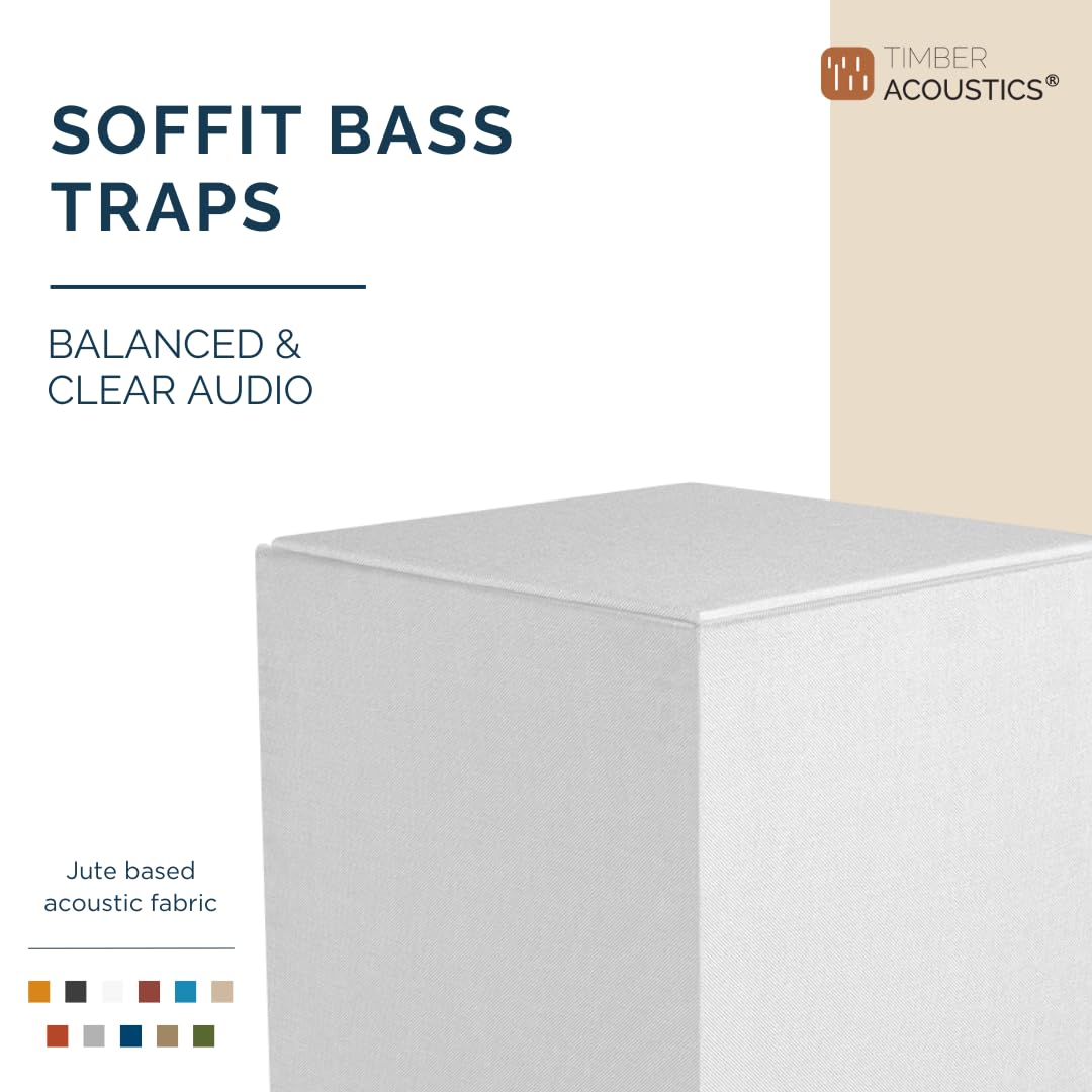 Premium Low Frequency Absorption Soffit Bass Traps