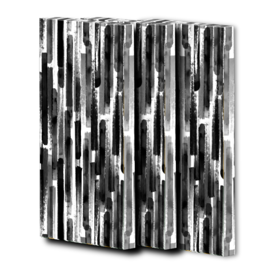 Timber Acoustics Abstract Printed Art Panels For Wall