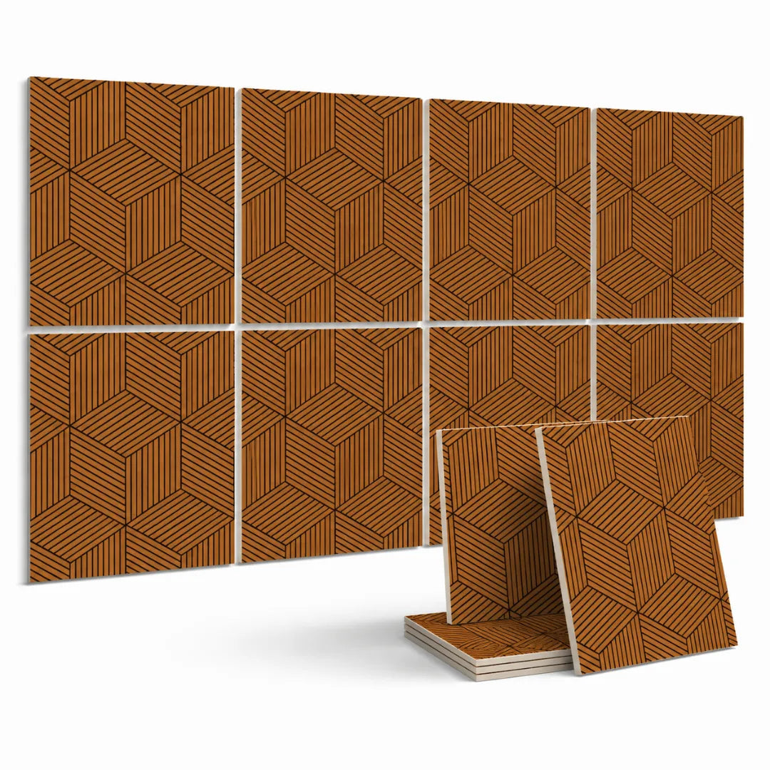 AcousTiles, 1' x 1' Acoustic Wall Tiles (Set of 8 )