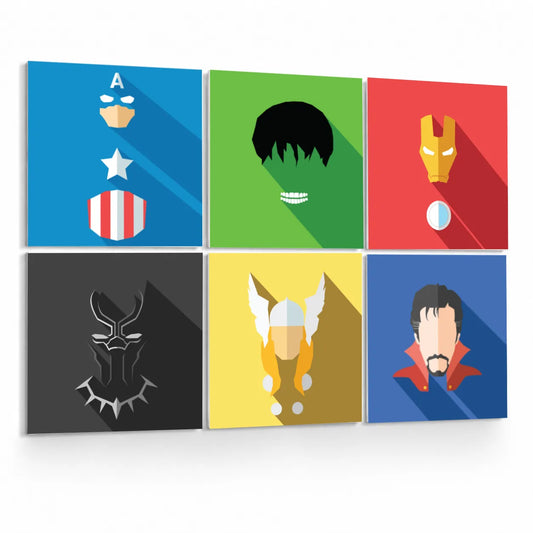 Noise Absorber Acoustic Art Wall Panels for Gaming Room, 48”x32”