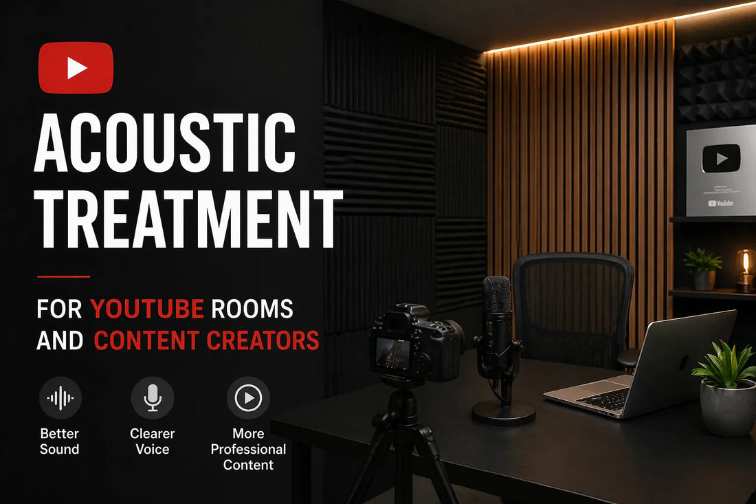 Acoustic Treatment for YouTube Rooms and Content Creators: Clear Audio, Professional Results