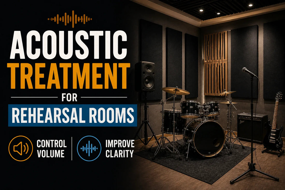 Acoustic Treatment for Rehearsal Rooms in India: Control Volume, Improve Clarity