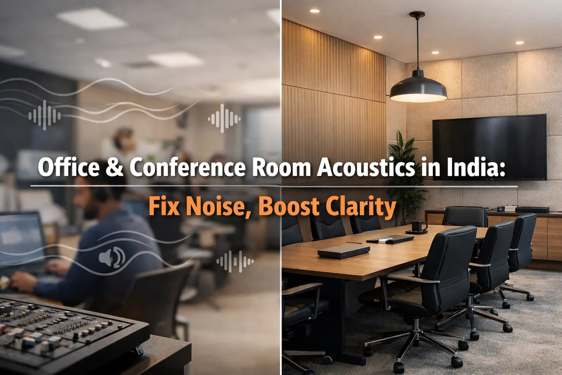 Office & Conference Room Acoustics in India: Fix Noise, Boost Clarity