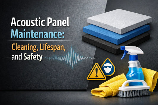 Acoustic Panel Maintenance: Cleaning, Lifespan, and Safety