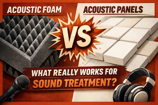 Acoustic Foam vs Acoustic Panels: What Really Works for Sound Treatment