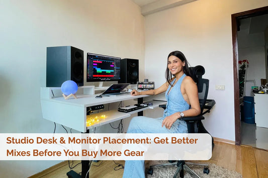 Studio Desk & Monitor Placement: Get Better Mixes Before You Buy More Gear