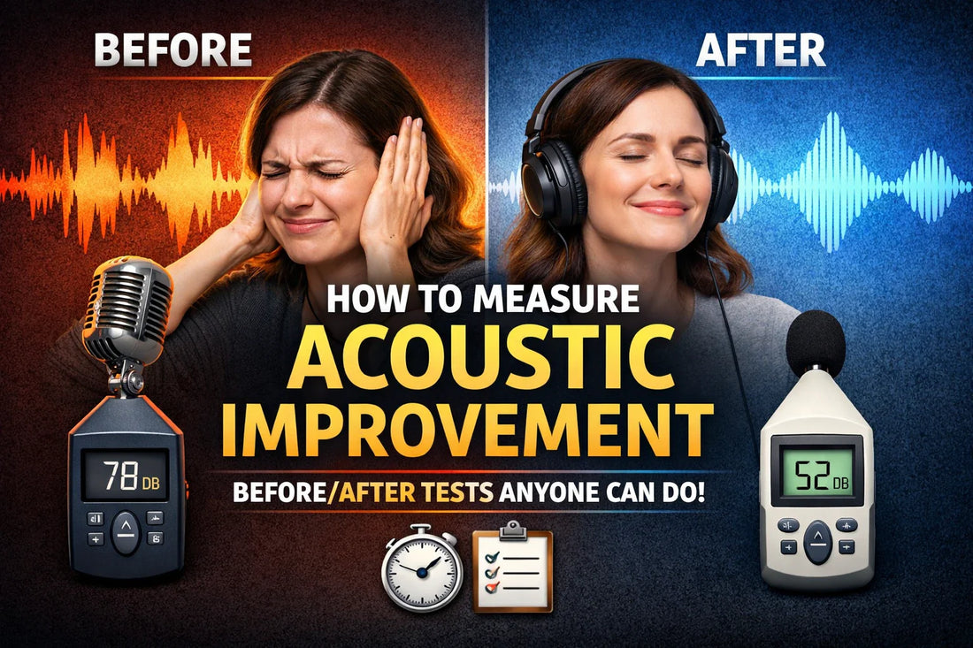How to Measure Acoustic Improvement: Before/After Tests Anyone Can Do