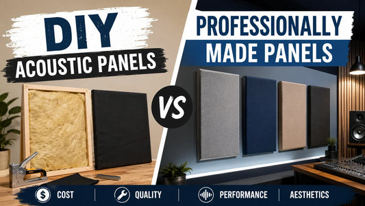 DIY Acoustic Panels vs Professionally Made Panels: Which Is Better?