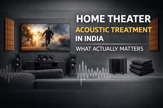Home Theater Acoustic Treatment in India: What Actually Matters
