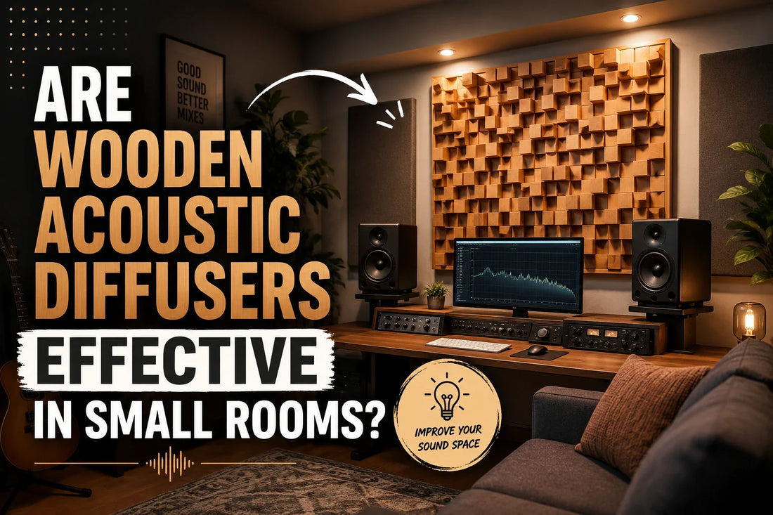 Are Wooden Acoustic Diffusers Effective in Small Rooms? A Practical Guide to When They Work