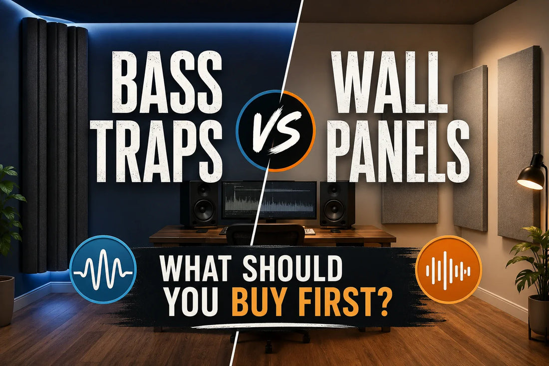 Bass Traps vs Wall Panels: What Should You Buy First?