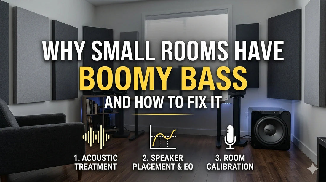 Why Small Rooms Have Boomy Bass (and How to Fix It)
