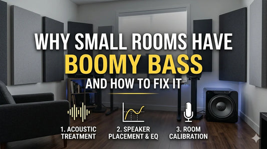 Why Small Rooms Have Boomy Bass (and How to Fix It)