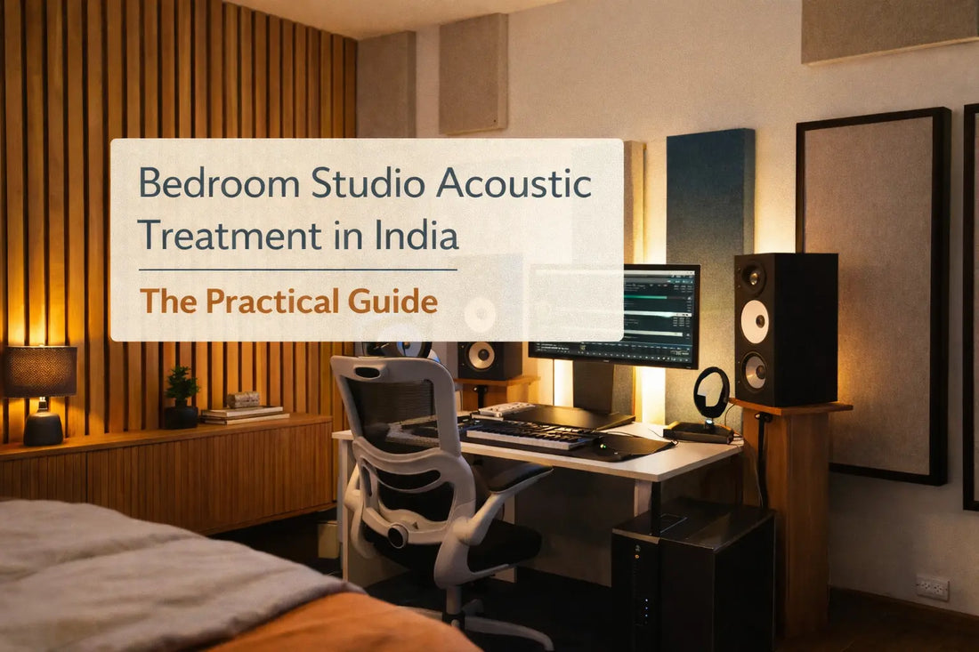 Bedroom Studio Acoustic Treatment in India: The Practical Guide