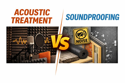 Acoustic Treatment vs Soundproofing: The Difference
