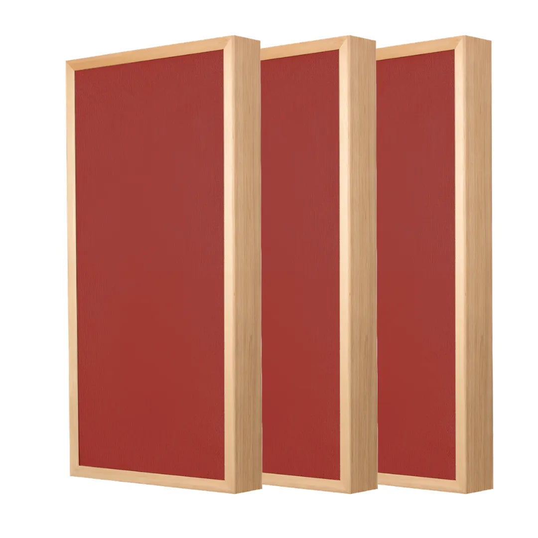 Wooden Frame Soundproofing Acoustic Panels [SET OF 3]
