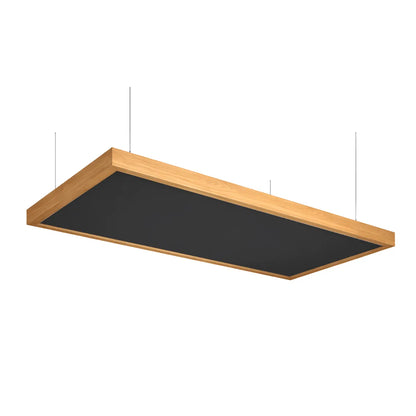 Wooden Frame Ceiling Absorption Panels [Set of 2]