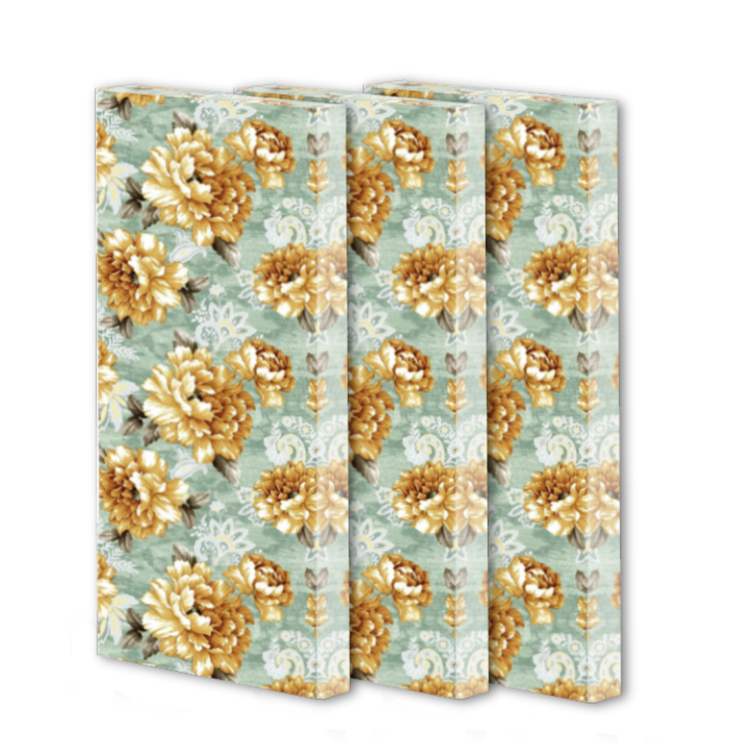Timber Acoustics Floral Printed Art Panels For Wall