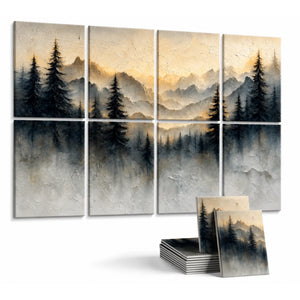 Noise Absorber Acoustic Art Wall Panels for Home, 48”x32”