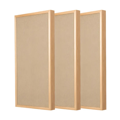 Wooden Frame Soundproofing Acoustic Panels [SET OF 3]