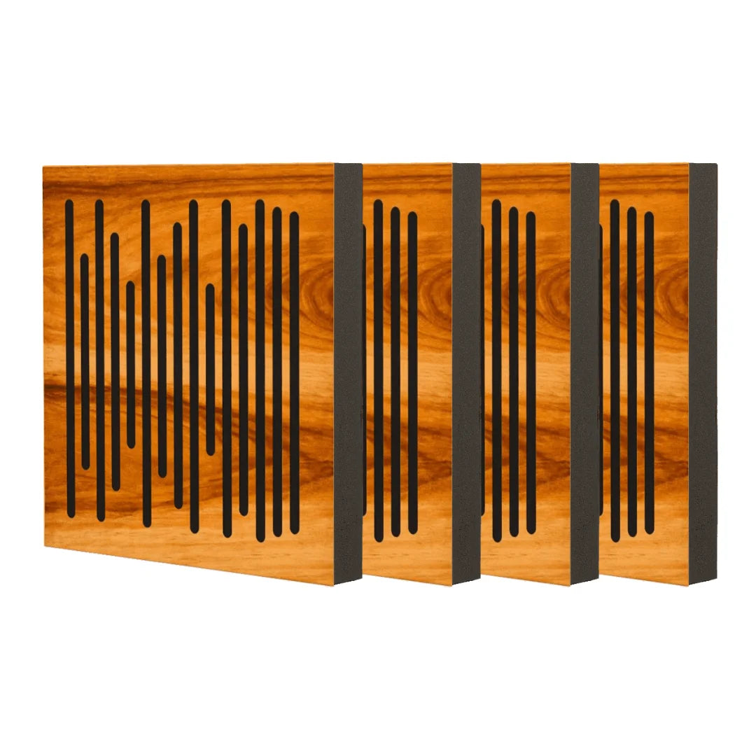 Timber Foam Acoustic Panels, Set of 4