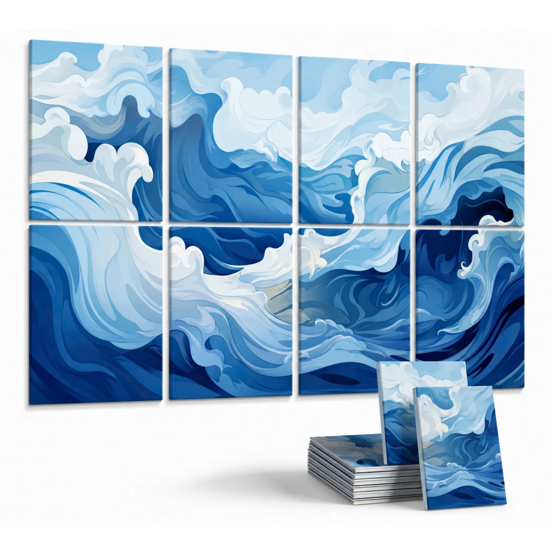 Noise Absorber Acoustic Art Wall Panels for Home, 48”x32”