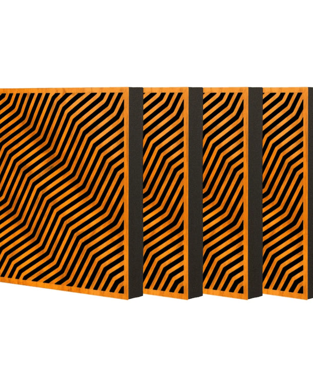 Abfuser Mini Acoustic Panels (1ft x 1ft x 2in), Set of 4