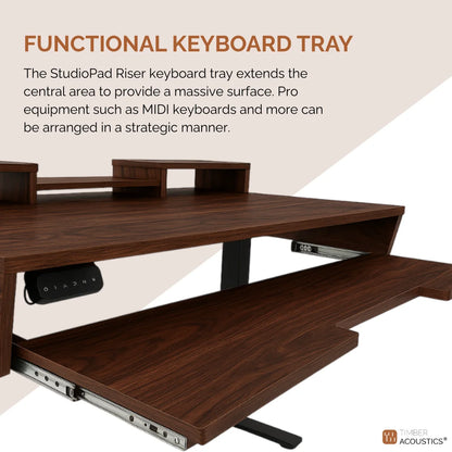 StudioPad Riser, Height Adjustable Music Production Desk