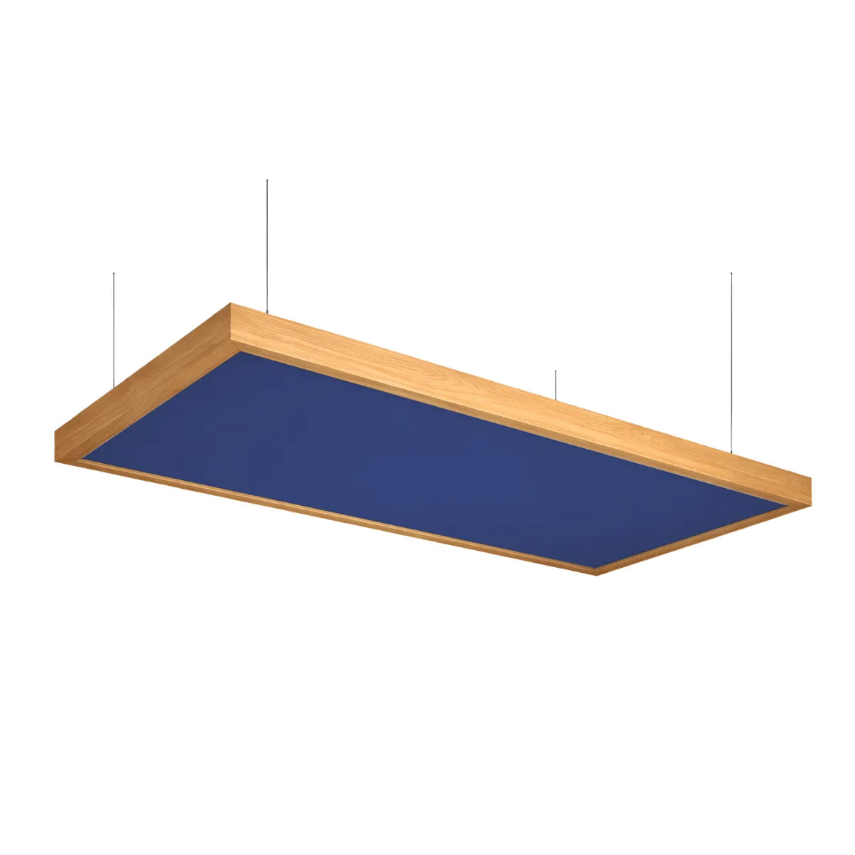 Wooden Frame Ceiling Absorption Panels [Set of 2]