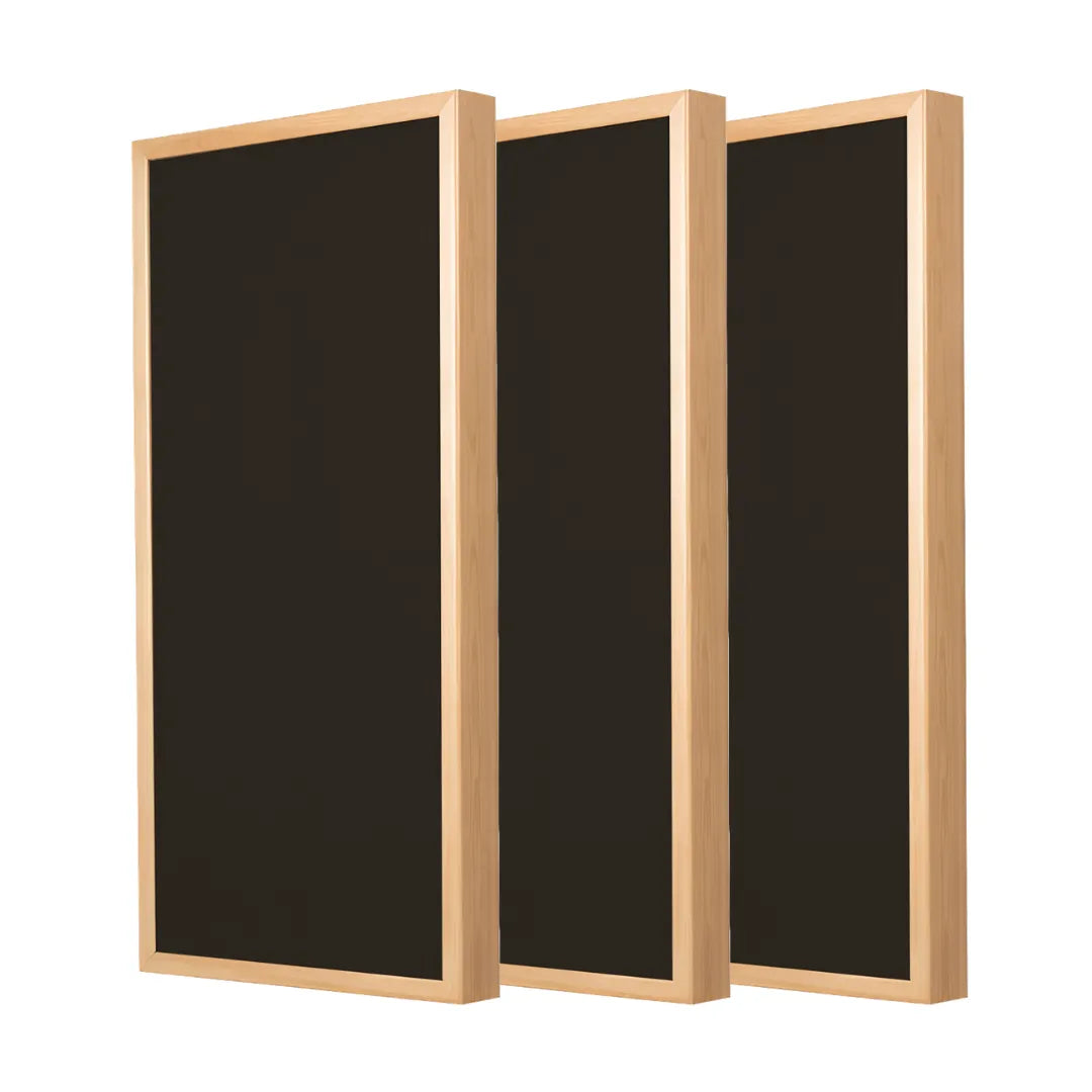 Wooden Frame Soundproofing Acoustic Panels [SET OF 3]