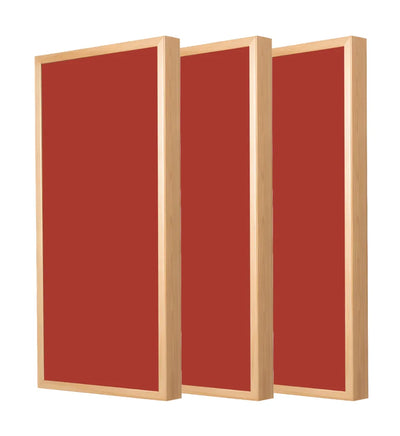 Wooden Frame Soundproofing Acoustic Panels [SET OF 3]