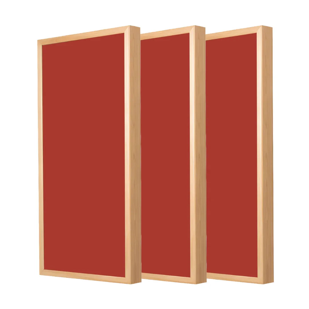 Wooden Frame Soundproofing Acoustic Panels [SET OF 3]