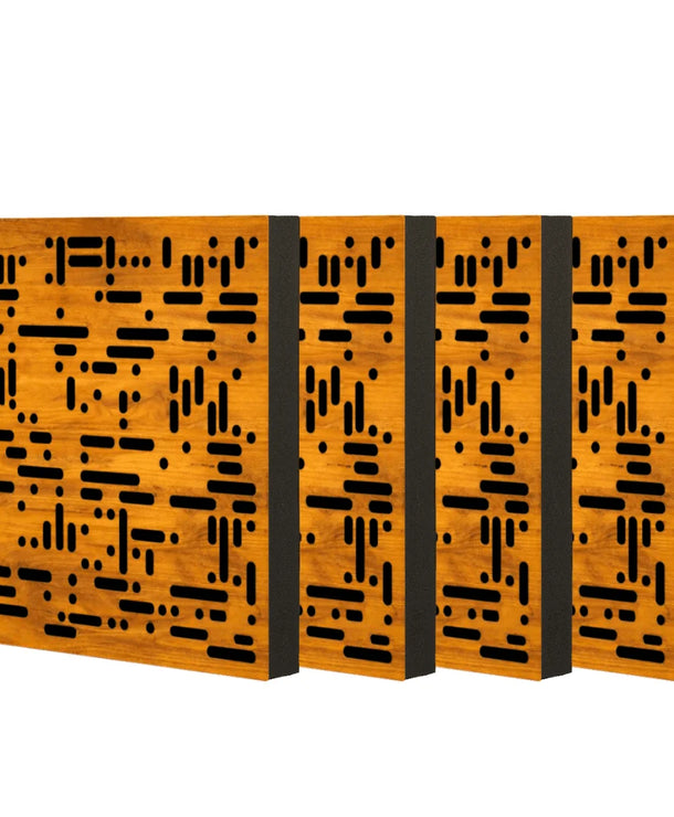 Abfuser Mini Acoustic Panels (1ft x 1ft x 2in), Set of 4