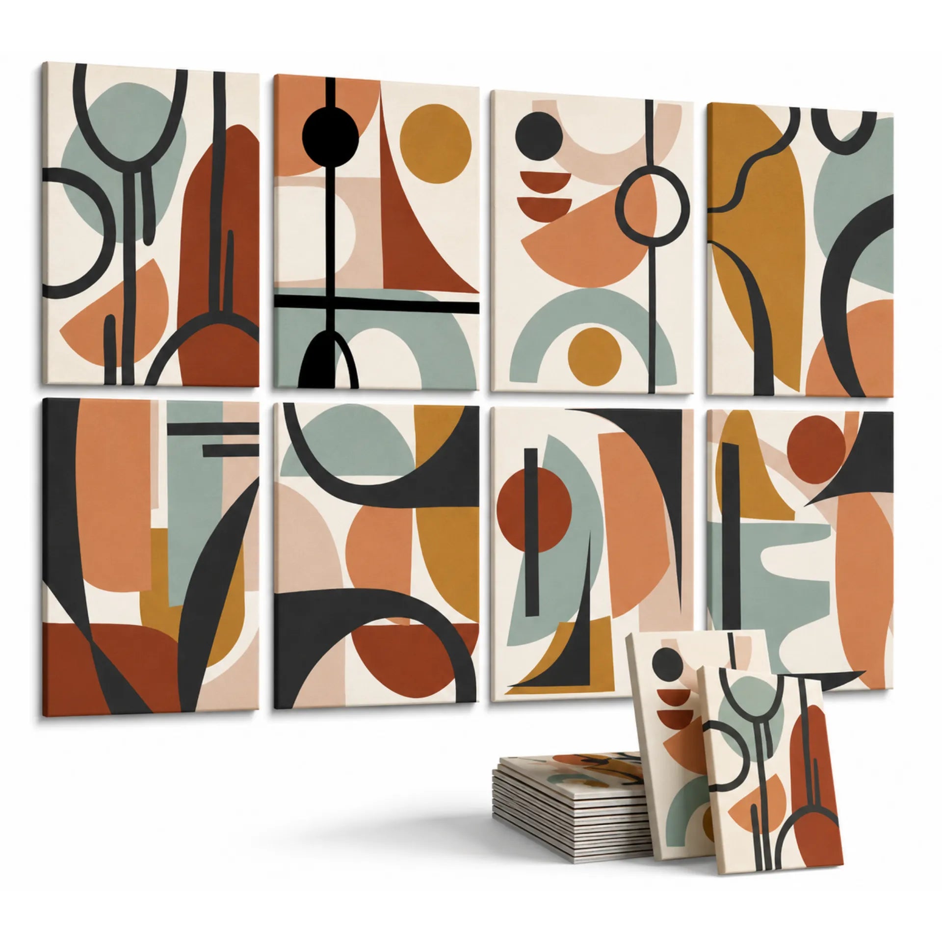 Noise Absorber Acoustic Art Wall Panels for Home, 48”x32”