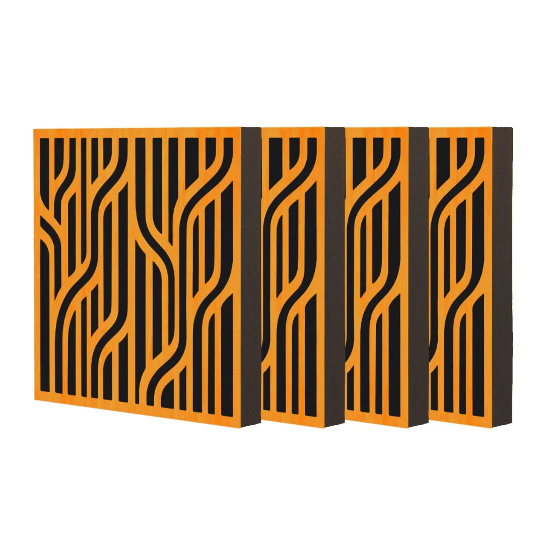Timber Foam Acoustic Panels, Set of 4