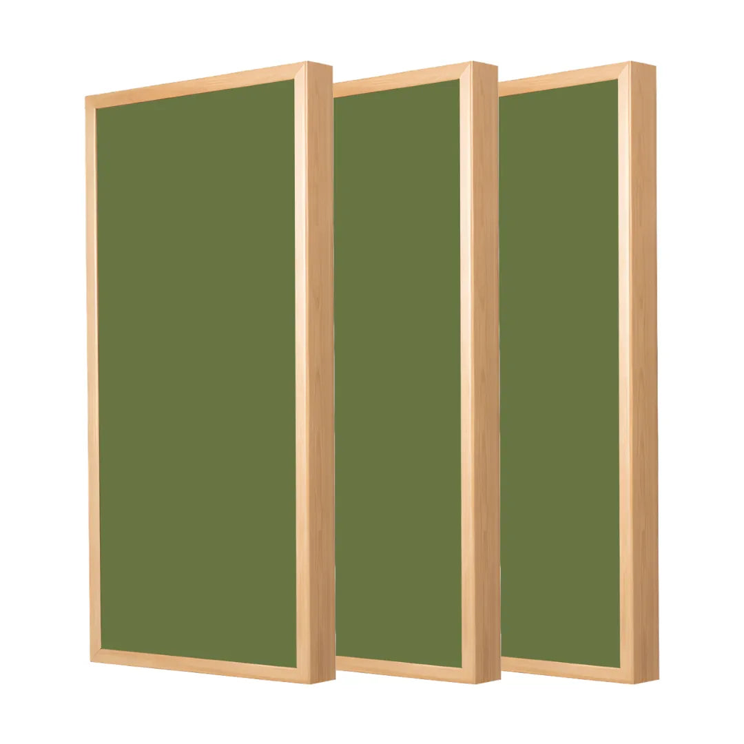 Wooden Frame Soundproofing Acoustic Panels [SET OF 3]