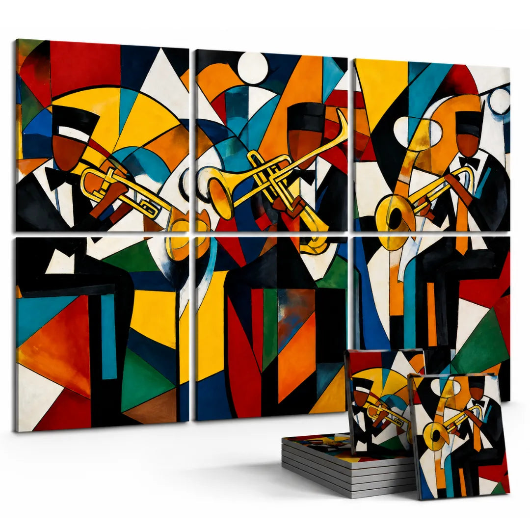 Noise Absorber Acoustic Art Wall Panels for  for Music Studio, 48”x32”