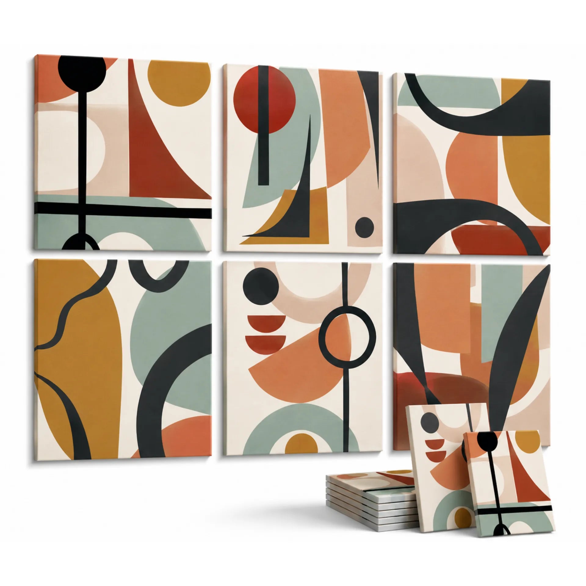 Noise Absorber Acoustic Art Wall Panels for Home, 48”x32”