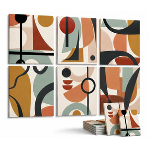 Noise Absorber Acoustic Art Wall Panels for Home, 48”x32”