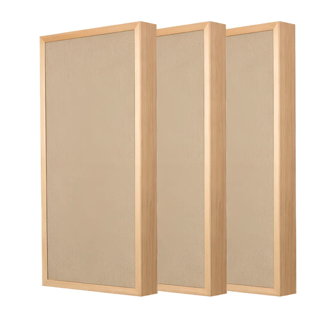 Wooden Frame Soundproofing Acoustic Panels [SET OF 3]