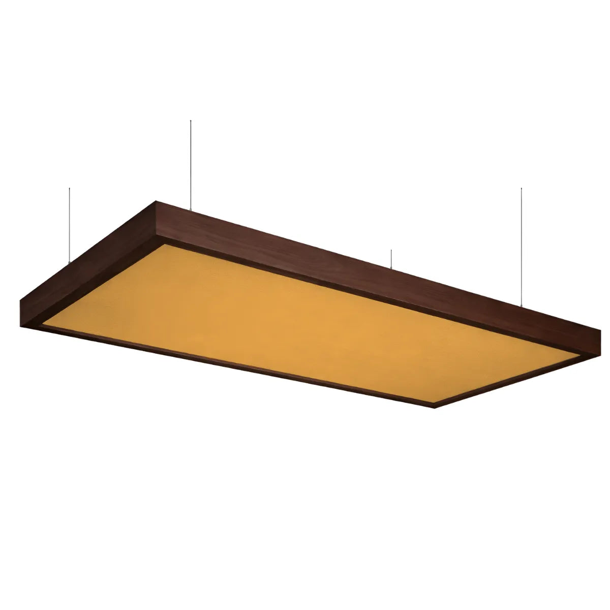 Wooden Frame Ceiling Absorption Panels [Set of 2]